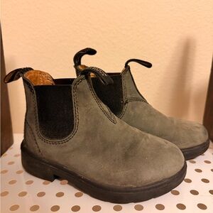 Blundstone Toddler Size 8 Gray Chelsea Boots